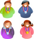 Medal people