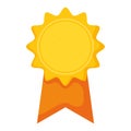 Medal stamp award icon