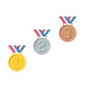medal symbols can be used in online championships
