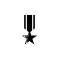 medal, weapon icon. Element of military illustration. Signs and symbols icon for websites, web design, mobile app