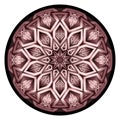 Geometric Medallion of The Far East: Pentamatrix 001