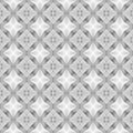 Medallion seamless pattern. Black and white