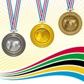 The medals Royalty Free Stock Photo