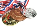 Medals close-up Royalty Free Stock Photo