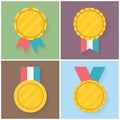 Medals Royalty Free Stock Photo