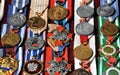 Medals of honor Royalty Free Stock Photo