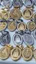 Medals virgins Royalty Free Stock Photo