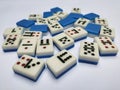 Cool Domino Card Stone Arrangement, Dominoes