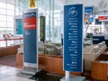 Sky Priority Check-In Counter by Skyteam in Airport