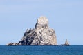 islands on the costa brav a sunny summer day