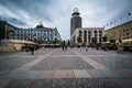 Medborgarplatsen in Sodermalm, Stockholm, Sweden.