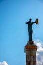 Medea statue holding the gold in the city of Batumi