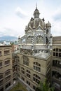 Medellin, Antioquia. Colombia - December 6, 2023. Rafael Uribe Uribe Palace of Culture, formerly the Government Palace of the