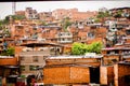 Medellin City favela type housing near downtown