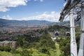 Medellin Colombia cable car.