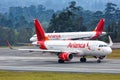 Avianca Airbus A319 airplane Medellin airport Royalty Free Stock Photo