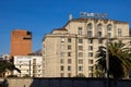 MEDELLIN, COLOMBIA - JANUARY 17, 2024: Building of the traditional Hotel Nutibara built in the first half of the 20th century in