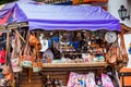 Souvenir store at the beautiful Pueblito Paisa a tourist destination showing the traditional