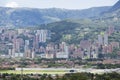 MedellÃÂ­n, Antioquia / Colombia - August 25, 2018. Overview of the city of Medellin.