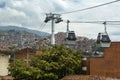 MedellÃÂ­n, Antioquia / Colombia - February 25, 2021. On March 3, 2008, the San Javier Metrocable line J began to operate