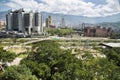 MedellÃÂ­n, Antioquia / Colombia - January 6, 2020. Parks of the River and EPM Smart Building