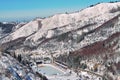 Medeo Medeu skating rink in Almaty, Kazakhstan