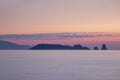 Islands from pals beach at sunrise