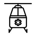 Medevac Icon Royalty Free Stock Photo
