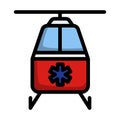 Medevac Icon Royalty Free Stock Photo