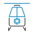 Medevac Icon Royalty Free Stock Photo