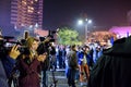 Media at Bucharest 2015 demonstrations at Piata Universitatii