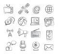 Media Doodle Icons