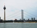 Media Harbour and Rhine-knee bridge