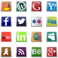 Social Media Icons Vectors.
