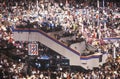 Media press platform at the 1992 Democratic National Convention at Madison Square Garden