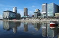 MediacityUK at Salford Quays Royalty Free Stock Photo