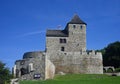 Mediaeval stone old castle on a hill in Bedzin, southern Poland