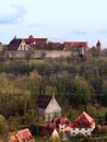 Mediaval Fairy Tale City Rothenburg Royalty Free Stock Photo