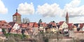 Mediaval Fairy Tale City Rothenburg Royalty Free Stock Photo