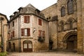 Mediaval town of Beaulieu-sur-Dordogna Royalty Free Stock Photo