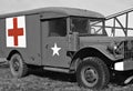 Medic Jeep Royalty Free Stock Photo