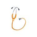 medic stethoscope cartoon vector illustration