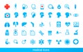 Medical icons and symbols Royalty Free Stock Photo