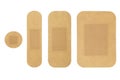 Medical adhesive bandages