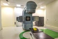 Medical advanced linear accelerator in oncological cancer therapy in a modern hospital