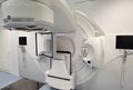 Medical advanced linear accelerator in oncological cancer therapy in a modern hospital