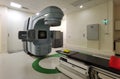 Medical advanced linear accelerator in oncological cancer therapy in a modern hospital