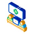 Medical Aid isometric icon vector illustration Royalty Free Stock Photo