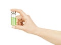 Medical ampoule Royalty Free Stock Photo