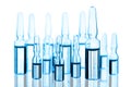 Medical ampoules Royalty Free Stock Photo